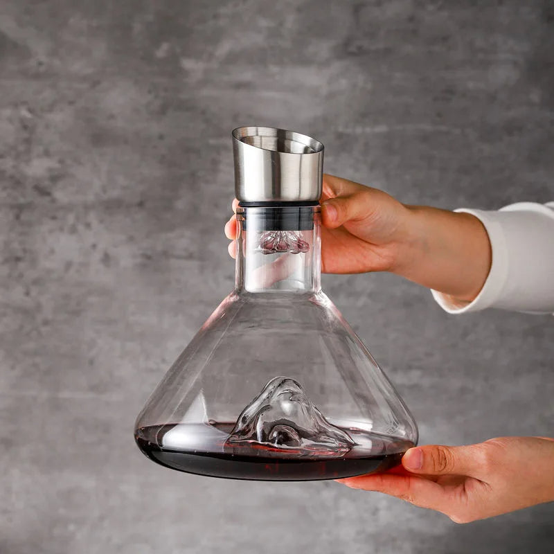 Crystal Clear Wine Decanter