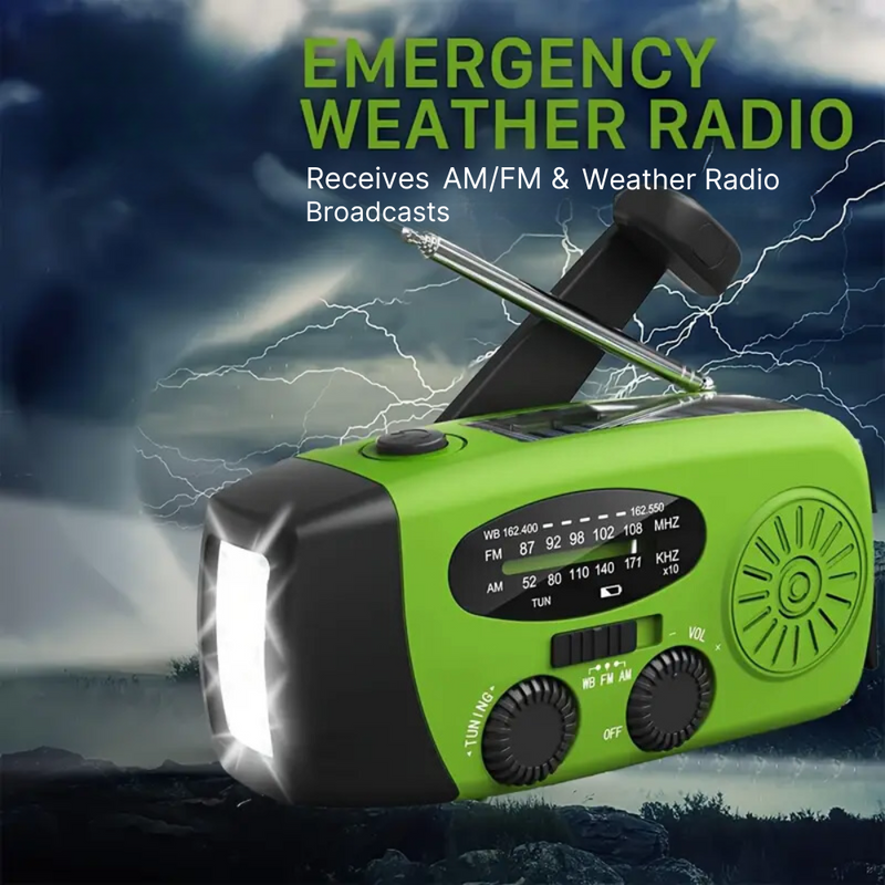 7-in-1 Portable Emergency Radio